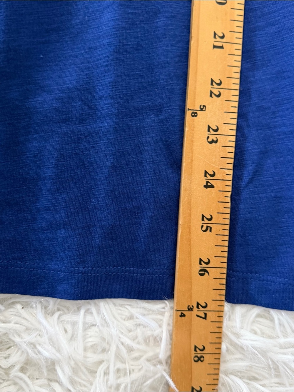 Quacker Factory Womens Embroidered Life’s Better In Flip Flops Top Size 1X Blue - Picture 7 of 9